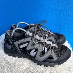 Merrell Tetrex Rapid Crest Black and Gray Outdoor Shoes